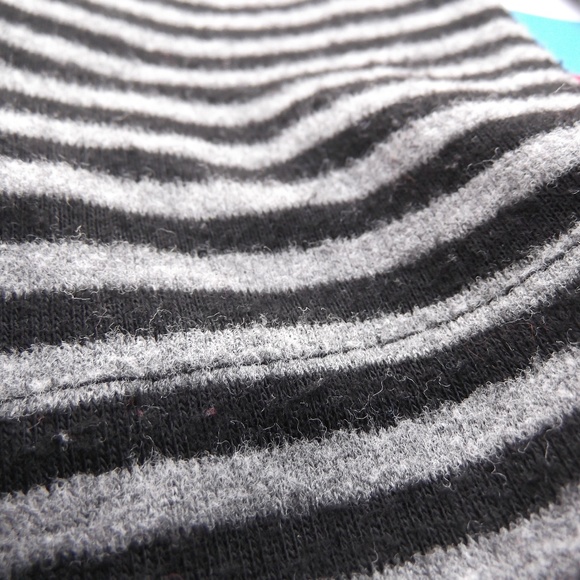 THEME Snap Assymetrical Stripe Cardigan S - Picture 4 of 5